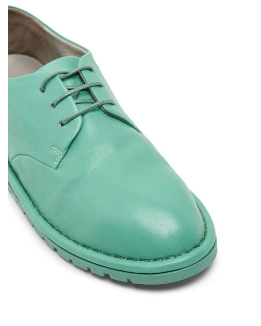 Marsèll Green Sancrispa Alta Pomice Oxford Shoes