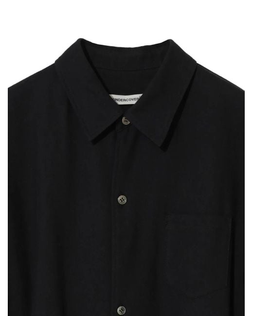 Undercover Black D-Ring Belted Shirt