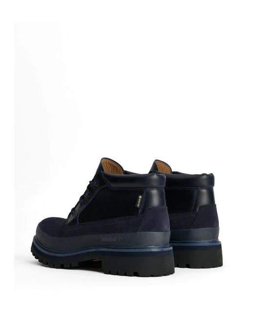 Timberland Blue Premium Gore-Tex Lace-Up Boots for men