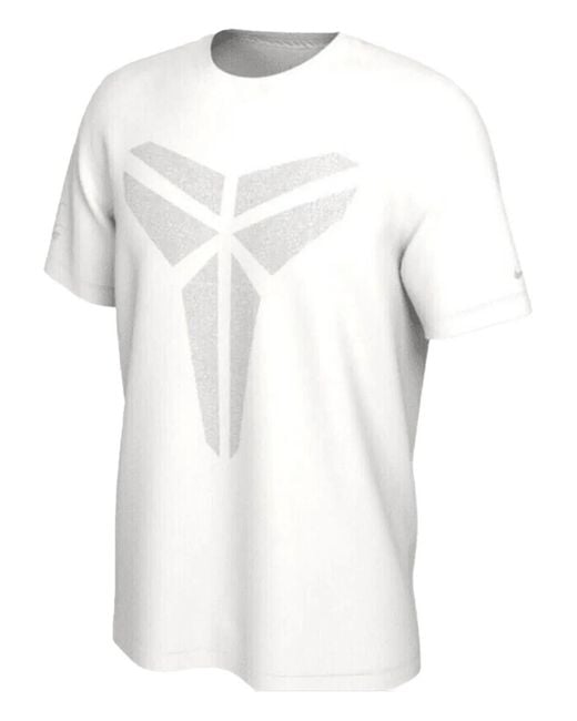 Nike White Short-Sleeved T-Shirt for men