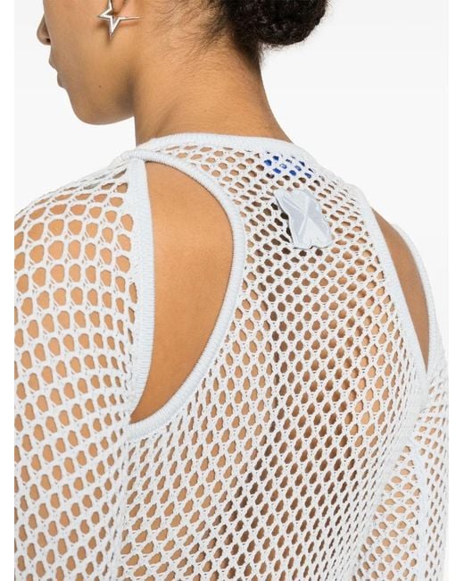 Off-White c/o Virgil Abloh White Paneled Top