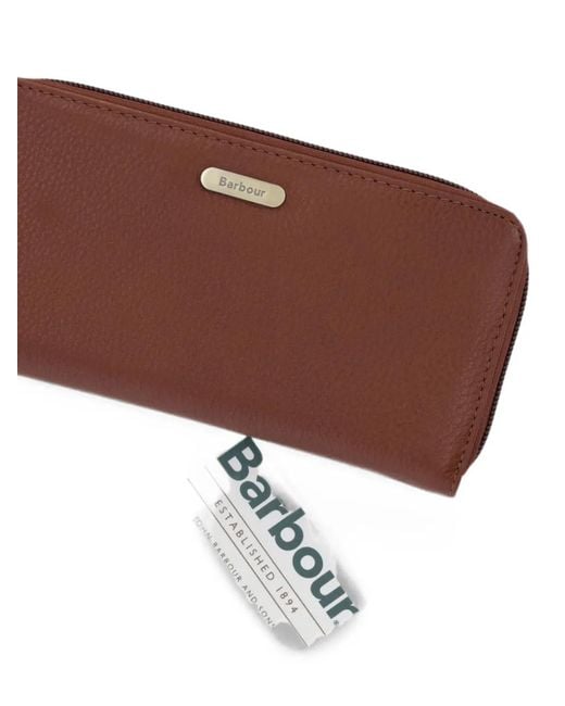 Barbour Brown Leather Wallet