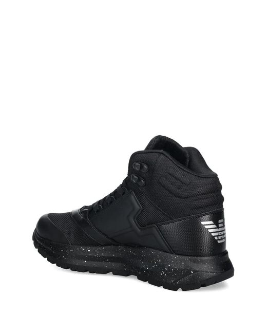 EA7 Black Chaussures De Randonnée À Lacets for men
