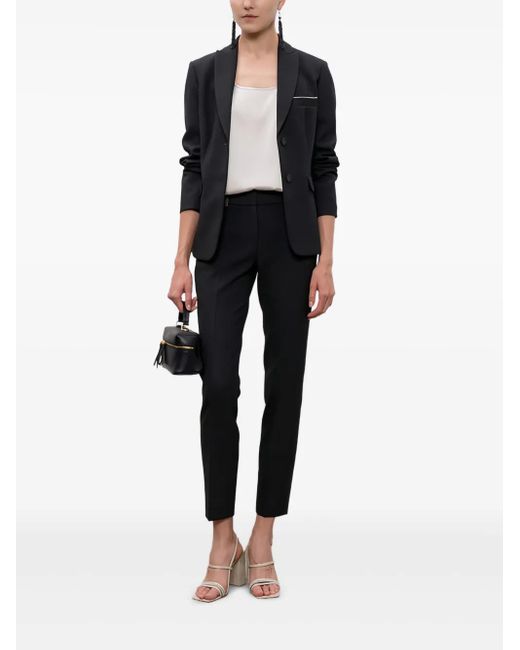 Peserico Black Pocket Blazer