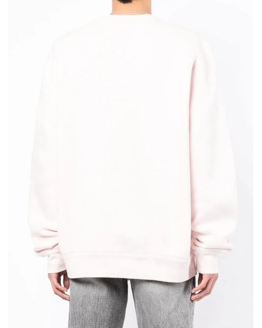 Isabel Marant White Logo-Patch Sweatshirt for men