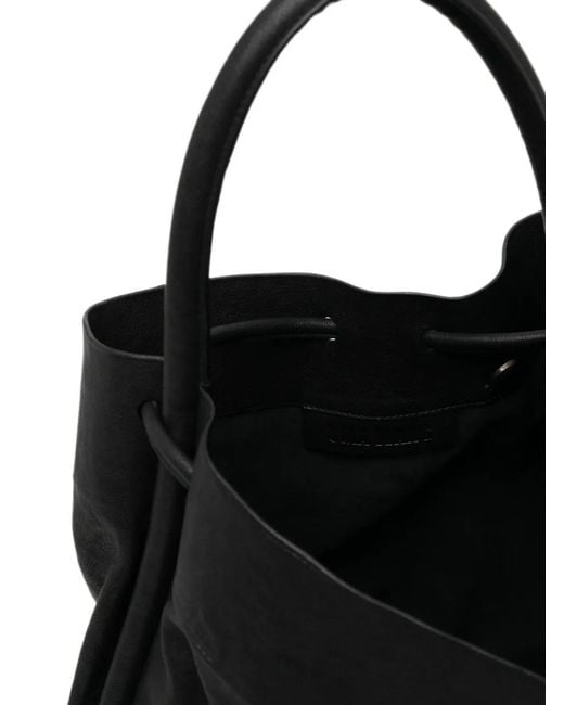 Uma Wang Black Large Sac Tote Bag for men