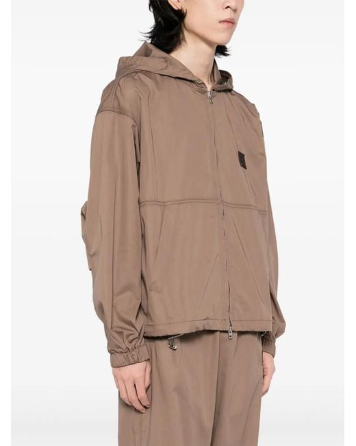 Agolde Brown Harrier Windbreaker for men