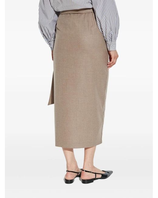 Max Mara Natural Midi Skirts