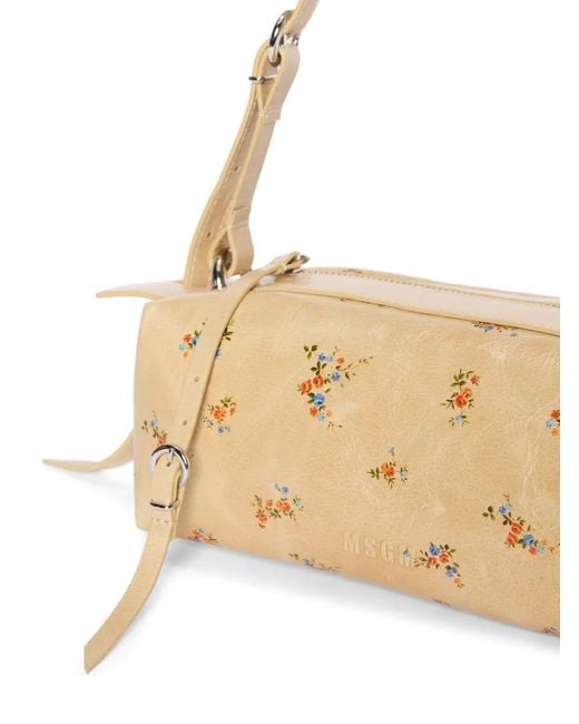 MSGM Natural Floral Shoulder Bag