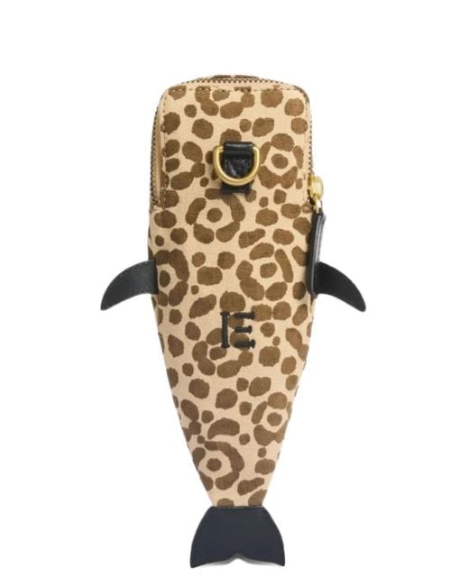 Inoui Edition Metallic Felis Whale Case Pouch