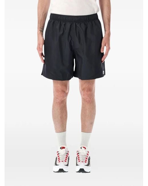 Nike Black Windrunner Elasticated-Waist Shorts for men