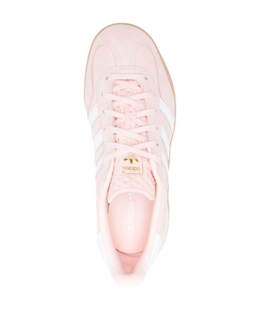 Baskets Gazelle Indoor en daim Adidas en coloris Pink