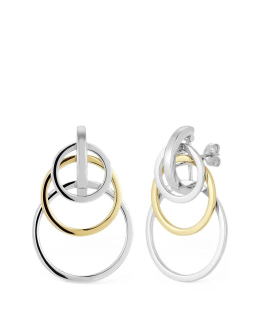 Mateo White Orbit Earrings
