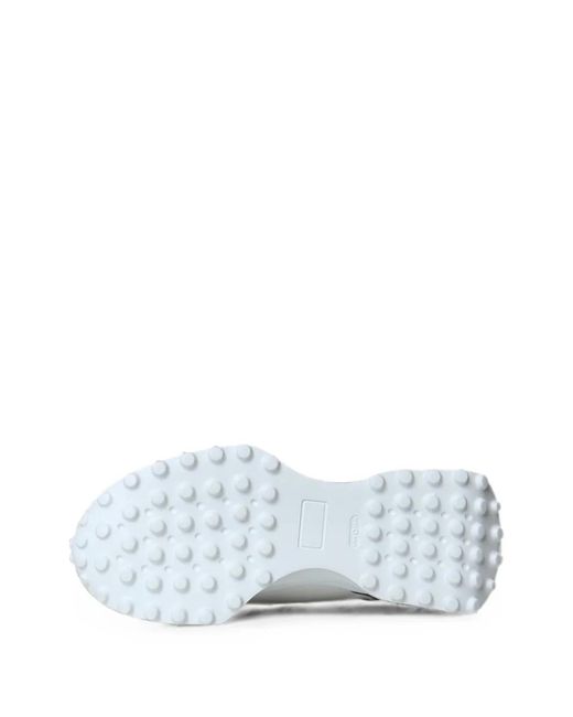Giuliano Galiano White Raptor 1 Leather Sneakers for men