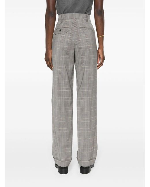 Pantalones rectos Pura de talle alto Zadig & Voltaire de color Gray