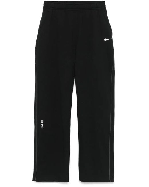 Nike Black Nocta Logo-Print Track Pants