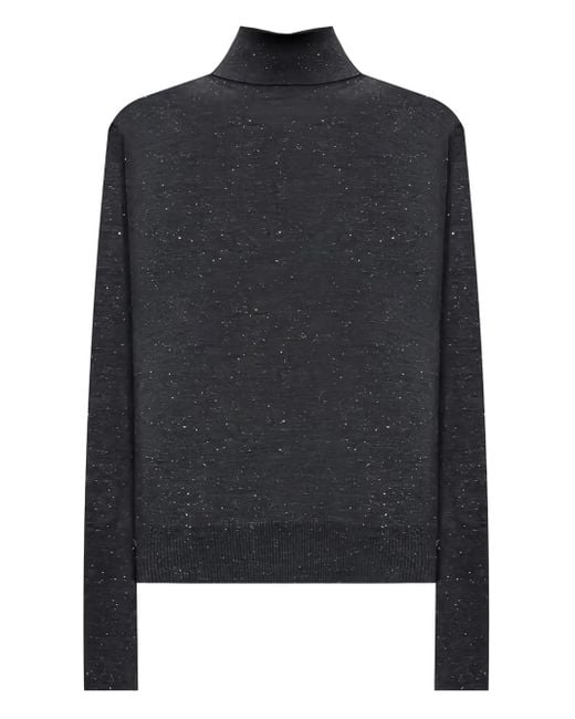 Peserico Roll-neck Sweater Blue