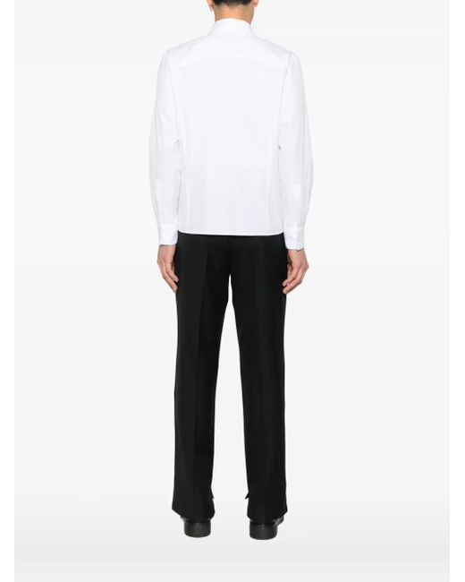Styland ロングスリーブ シャツ White