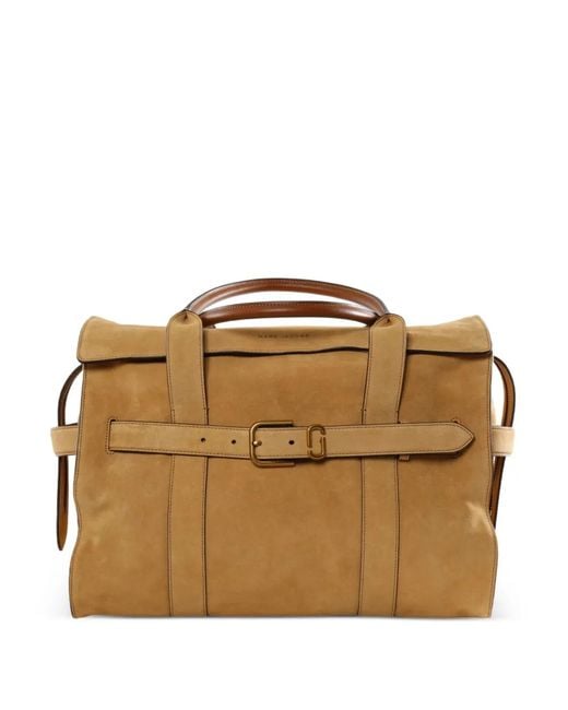 Marc Jacobs Brown Dakota Suede Tote Bag