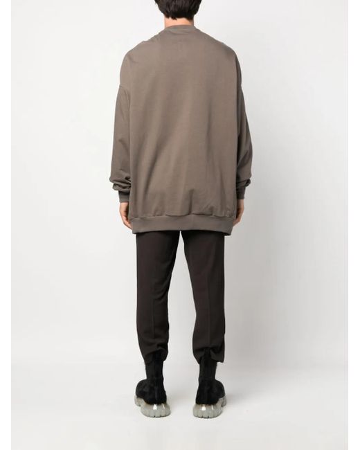 Rick Owens Brown Splintered Peter Organic Cotton Jumper for men