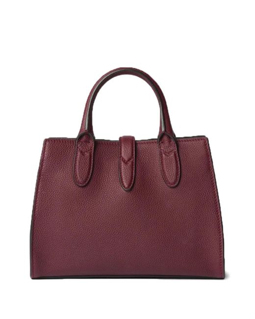 Gucci Purple Small Hook-Closure Tote Bag
