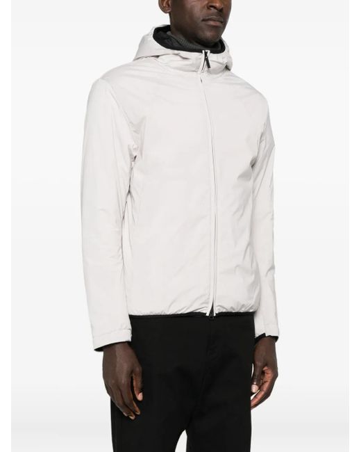 Colmar White Hooded Zip-Front Jacket for men