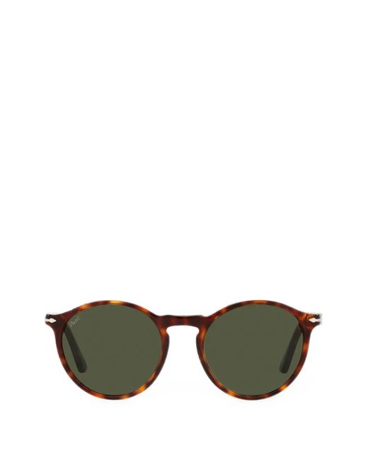 Persol Brown Tortoiseshell-Frame Sunglasses