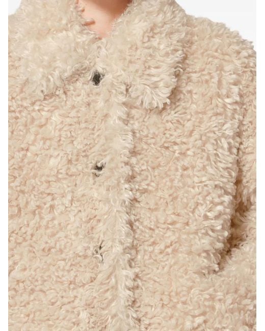 Isabel Marant Natural Tarvey Buttoned Jacket