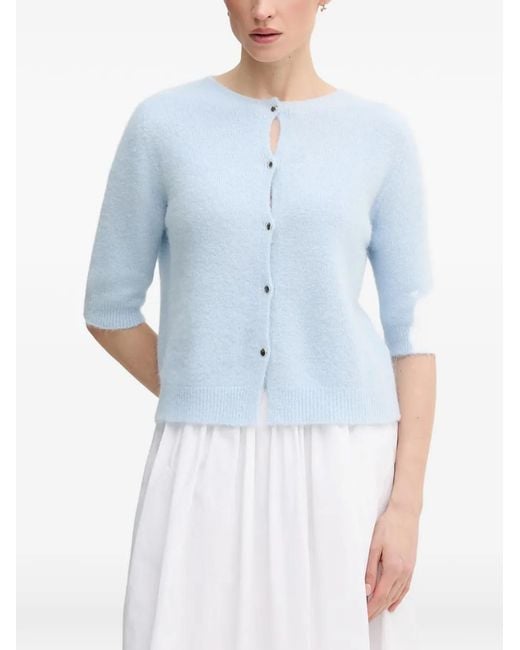 Ouí Blue Button-Up Cardigan