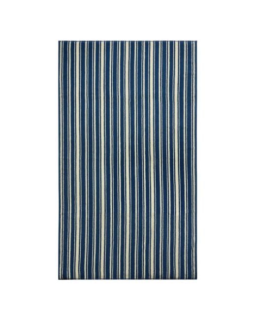RRL Blue Striped Beach Towel