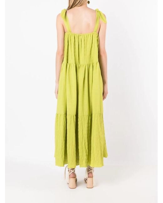 Vestido peggy midi Clube Bossa de color Green