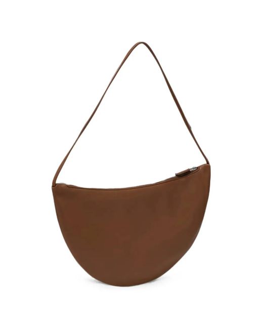 The Row Brown Small Izzy Bag