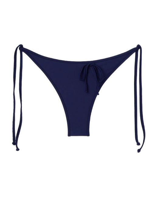 Sunnei Blue Bikini À Détail Noué