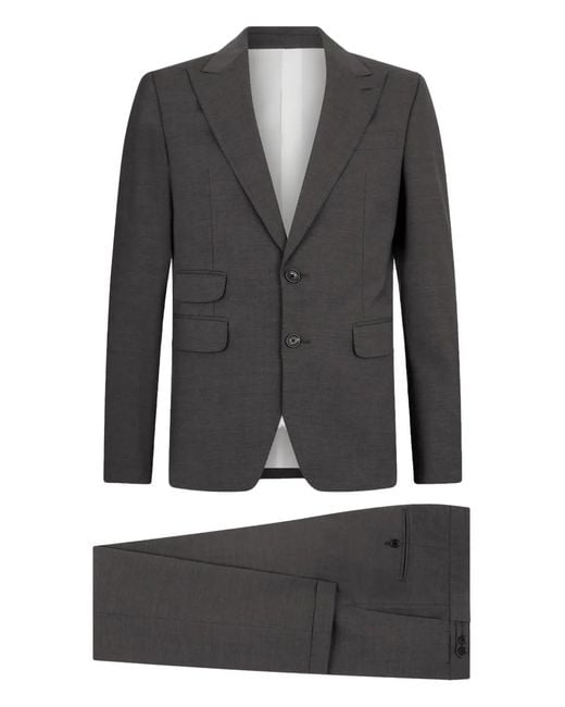 DSquared² Gray Tailored2 London Suit for men