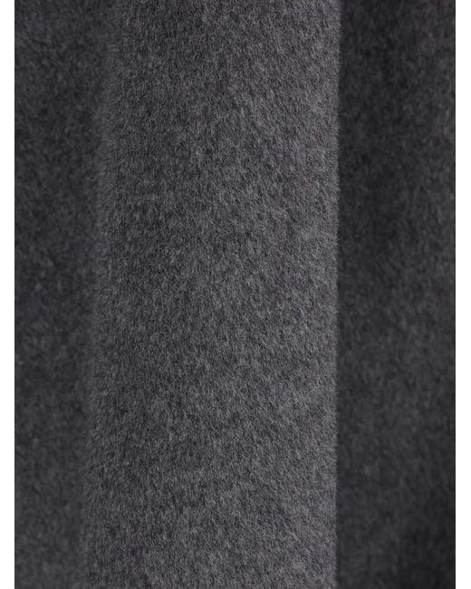 Rohe Gray Pankou-Knot Stand-Collar Cape