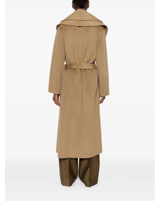 Rohe Natural Signature Scarf Coat