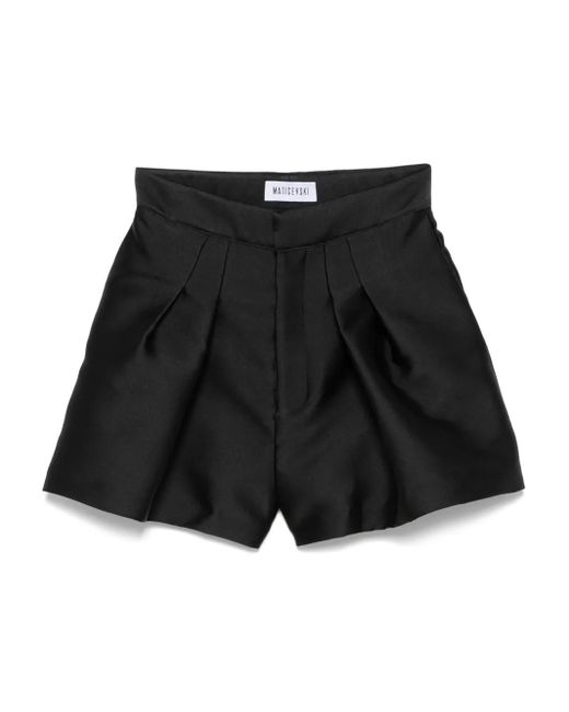 Maticevski Black Dashing Shorts