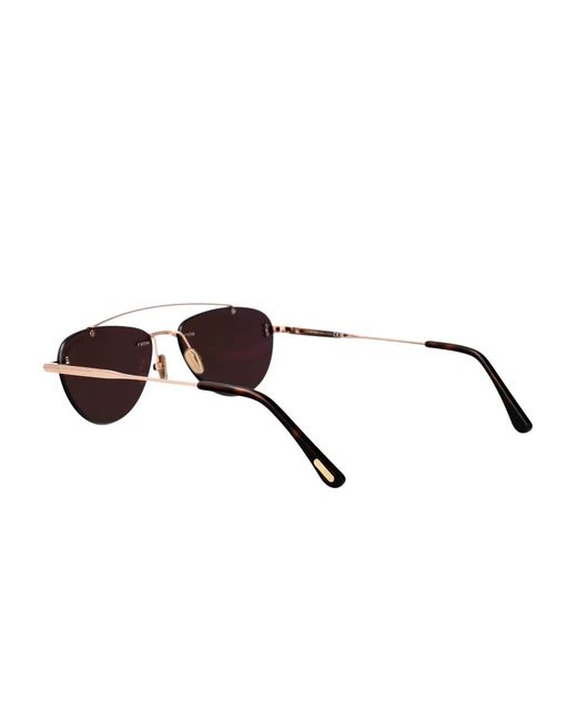 Tom Ford Brown Astor Sunglasses for men
