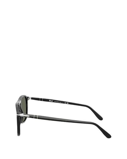 Persol Green Po3392S Rectangle-Frame Sunglasses