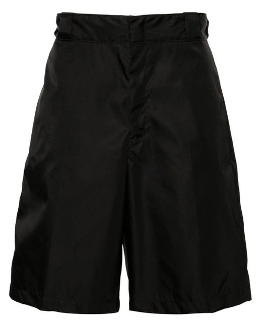 Shorts sartoriali di Prada in Black da Uomo