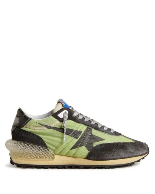 Golden Goose Deluxe Brand Green Running Marathon Sneakers