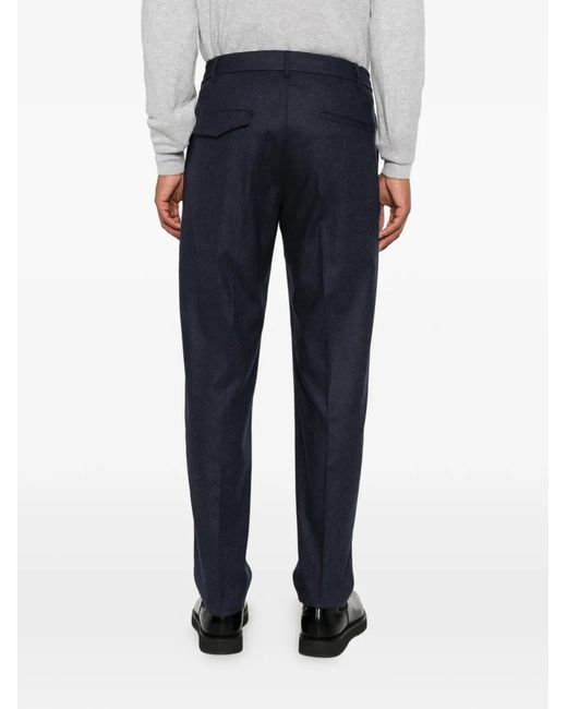 Tagliatore Blue Pantalon À Taille Élastiquée for men