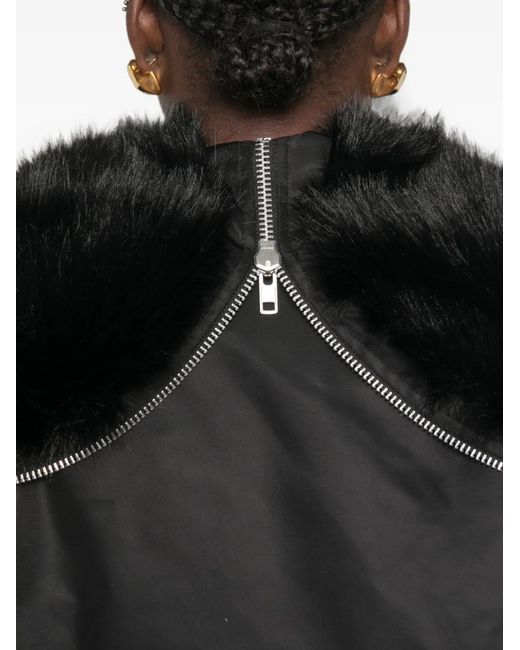 Simone Rocha Bomberjack Met Capuchon in het Black