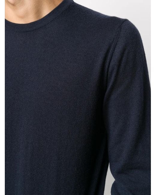 Malo Blue Crewneck Jumper for men