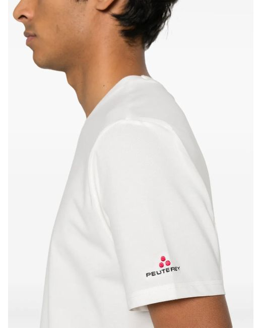 メンズ Peuterey Zole Tシャツ White