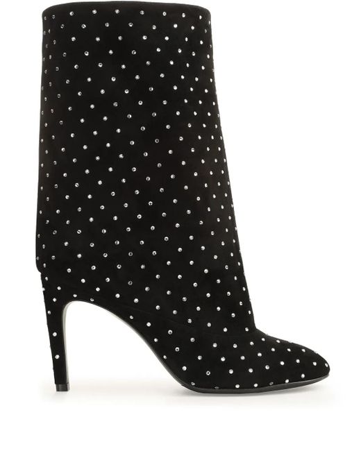 Sergio Rossi Black 90Mm Sr Arc Boots