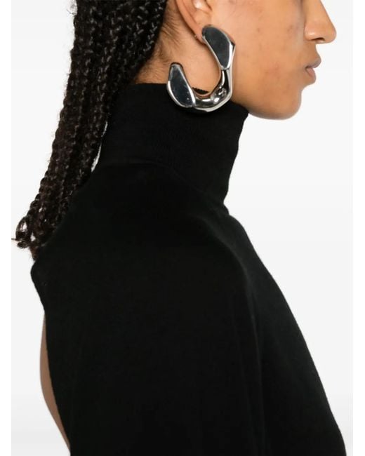 Pull avec pendentif logo Moschino en coloris Black