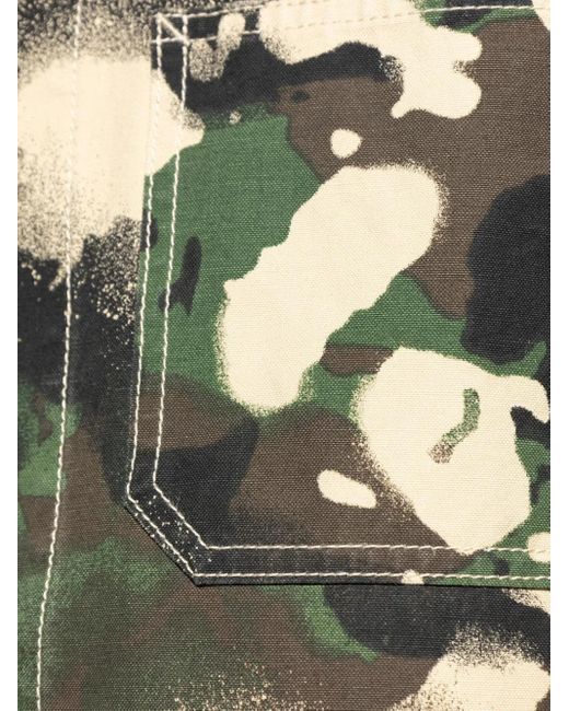 Veste À Imprimé Camouflage A Bathing Ape pour homme en coloris Green