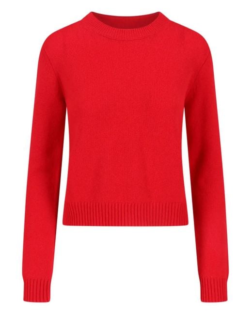 Lisa Yang Red Cashmere Sweater