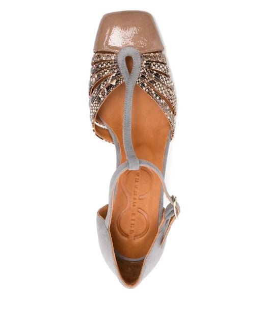 Chie Mihara Gray 50Mm Vudui Pumps